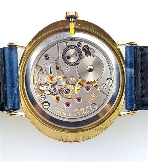 vintage original rolex cellini cal 1600 manual wind movement|vintage rolex cellini watch value.